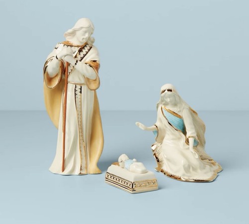 Lenox first blessing nativity - blessing,